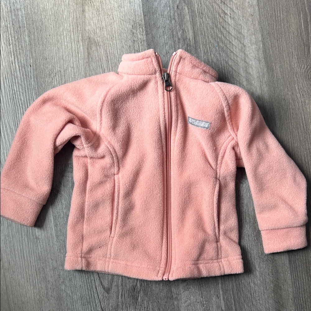 Columbia Toddler Girl Pink Fleece Jacket